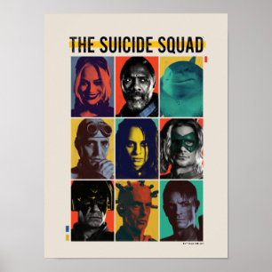 Poster O Esquadrão Suicida Rede Retroativa Com Harley Q