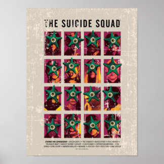 Poster O Esquadrão Suicida | Starro Squad Edition