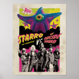 Poster O Esquadrão Suicida Starro Vs Esquadrão Suicida