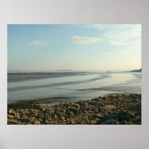 Póster O estuário de Severn perto da baía de Cardiff