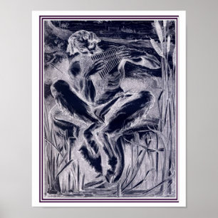 Poster O Excelente de Deus Pan-1860 Frederic Leighton 11