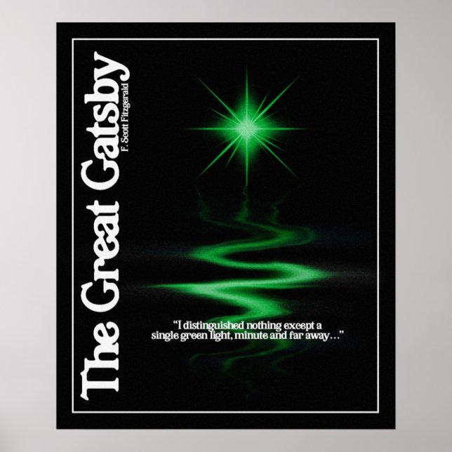 Poster O Excelente Gatsby (Frente)