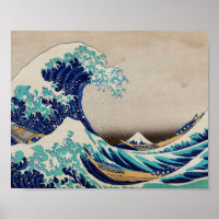 O Excelente Hokusai desceu de Kanagawa. Vintage ja