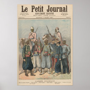 Póster O exército colonial