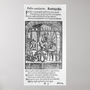 Poster O fabricante da caneca para cerveja