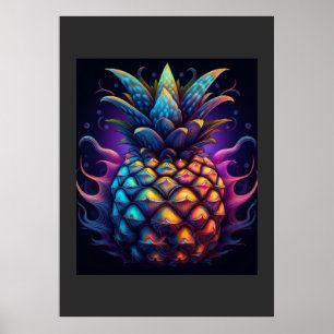 Poster O Famoso Abacaxi de Mandelbrot