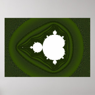 Poster O famoso conjunto de Mandelbrot do Cheio