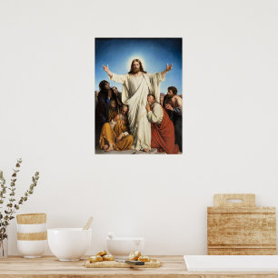 Poster O famoso trabalho de arte do Carl Bloch, Consolato
