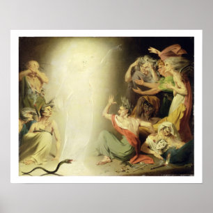 Poster O Fantasma de Clytemnestra despertando as Fúrias, 