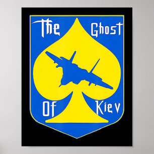 Poster O Fantasma De Kiev I Com A Ucrânia E A Ucrânia