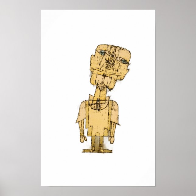 Poster O Fantasma de um Gênio de Paul Klee (Frente)