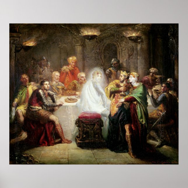 Póster O Fantasma do Banquo (Frente)