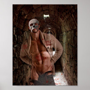 Poster O fantasma transparente de SlipperyJoe no Hallowee