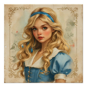 Póster O Fantástico Mundo de Alice: Fantasias do País das