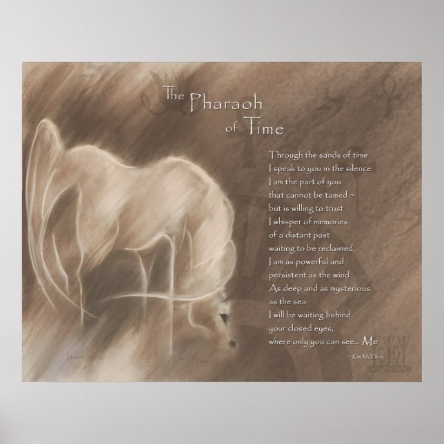 Póster O Faraó do Tempo (Frente)