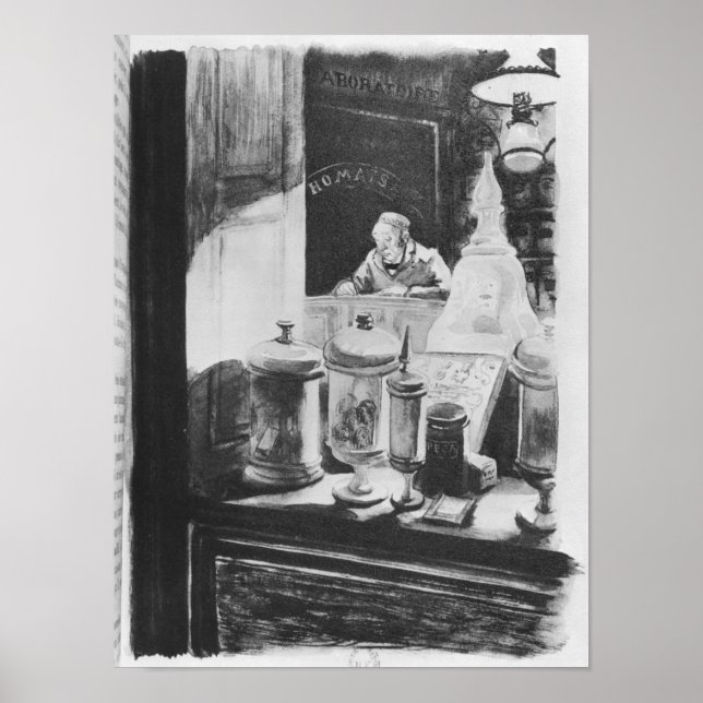 Póster O Farmacêutico Homais (Frente)