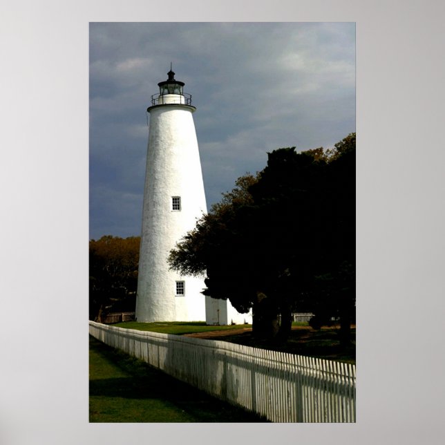 Poster O Farol da Ilha de Ocracoke (Frente)