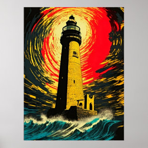 Poster O Farol de Alexandria: Uma Realidade Espaço-Tempo