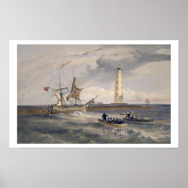Póster O Farol em Cabo Chersonese, prato de "O (Frente)
