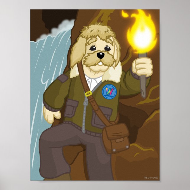 Póster O Fato De Arte Vai Explorar (Frente)