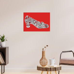 Poster O Feiticeiro da Arte de Oz Doodle