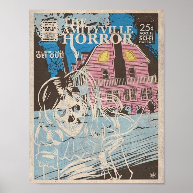 Poster O filme do horror de Amityville (Frente)