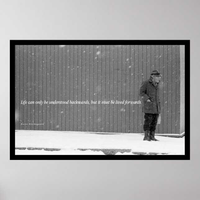 Póster O fim da vida (Frente)