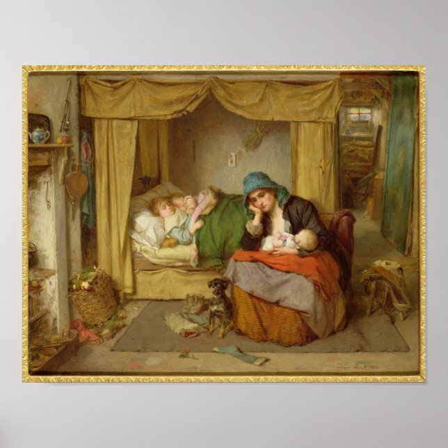 Póster O fim de um dia feliz (Frente)