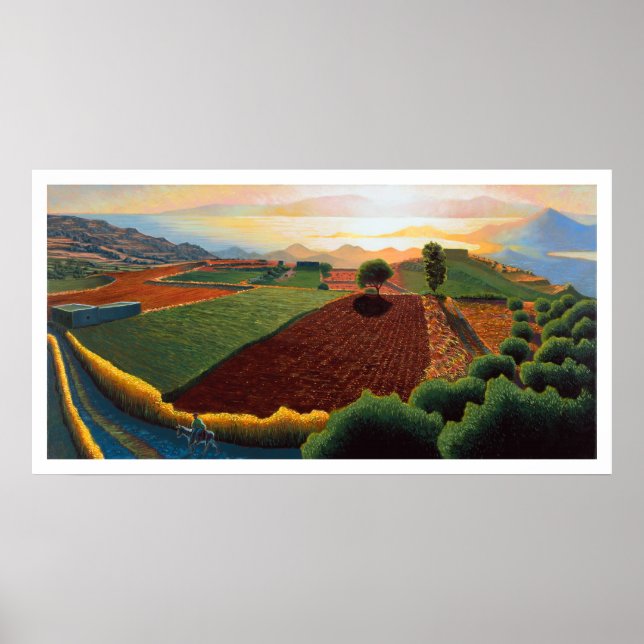 Póster O fim do dia em Naxos (Frente)