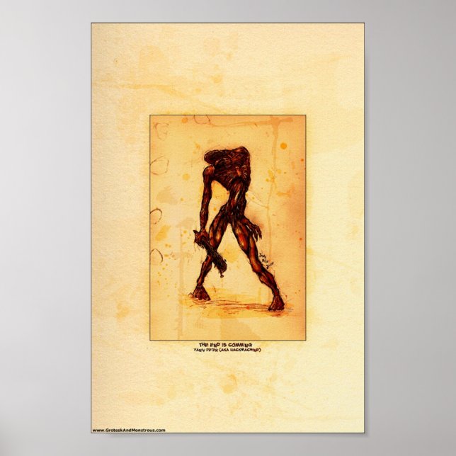 Póster O fim do mundo (Frente)