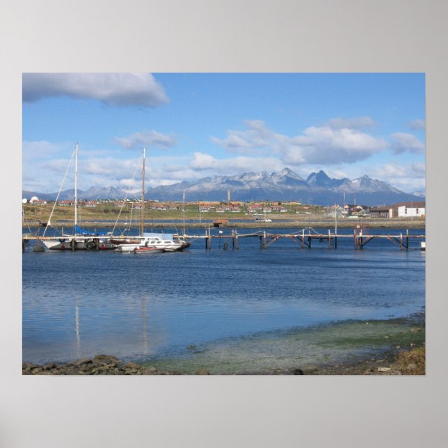Poster O fim do mundo, Ushuaia, Argentina (Frente)