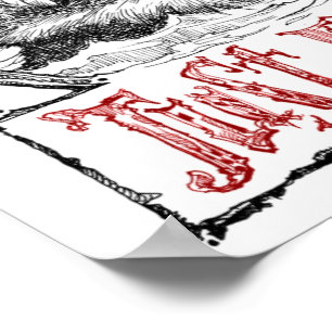 Poster O finais não pensam. Apenas desenhar! Poster!