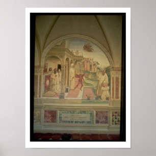 Póster O Flagellation de St. Benedict, da vida de