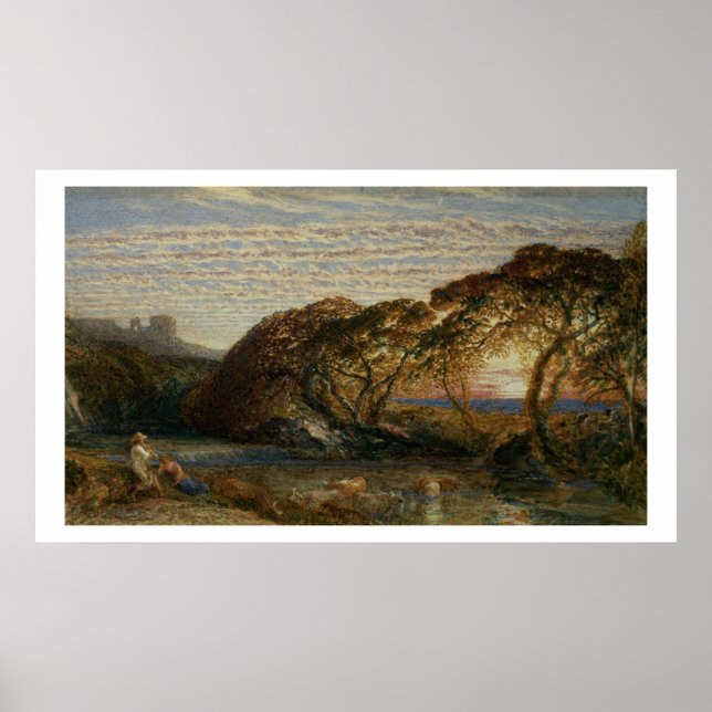 Poster O Fluxo Sombreado (Frente)