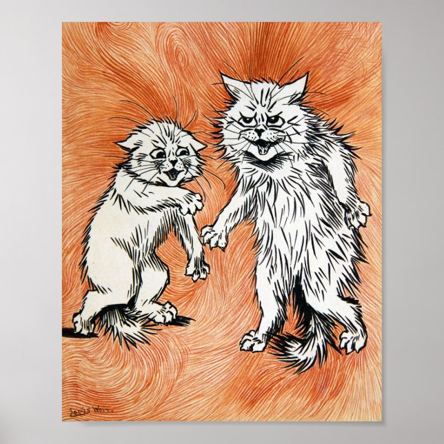 Poster O fogo da mente, Louis Wain (Frente)