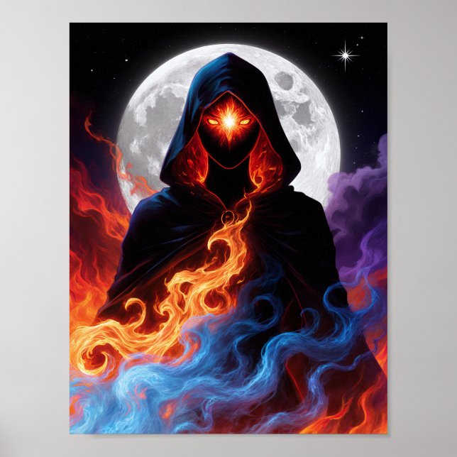 Poster O Fogo do Véu (Frente)