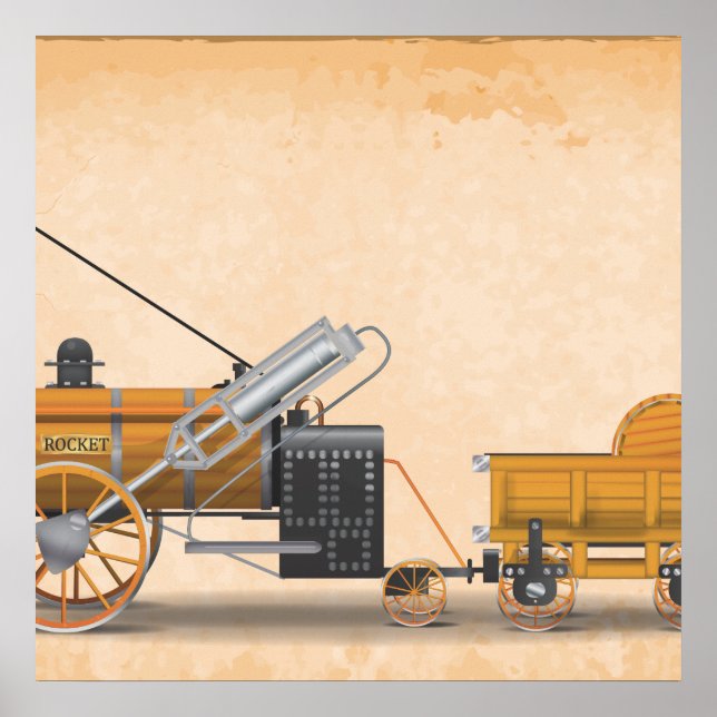 Poster O Foguete (Frente)