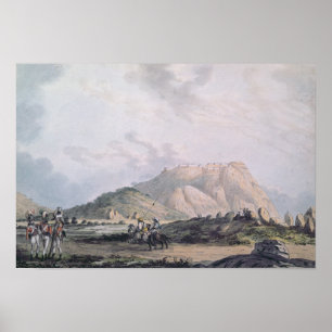 Poster O forte de Nandidong durante o terceiro Mysore