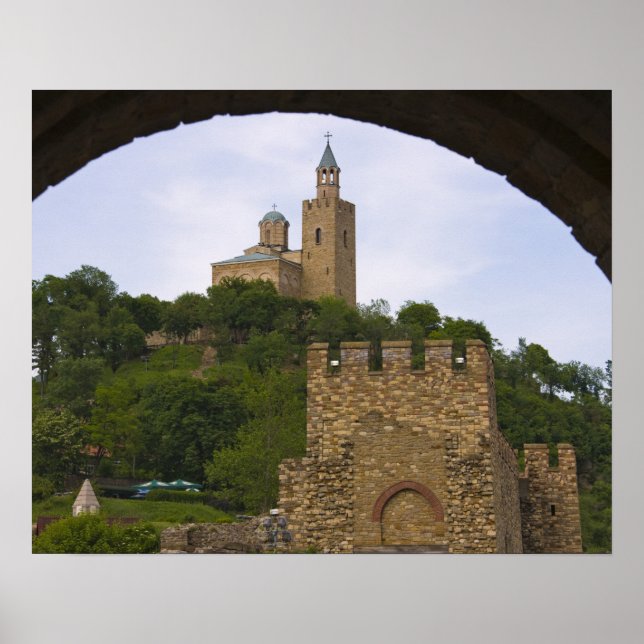 Poster O forte medieval de Tsarevets (Frente)