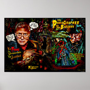 Poster O Fotógrafo Para A Origem Bizarra