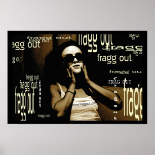 Poster o frag para fora mascara