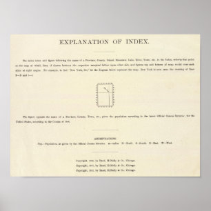 Poster O frontispício do Verso posicionou o atlas