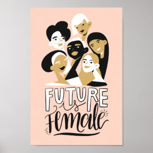 Poster O futuro é citações feministas   inspiradores
