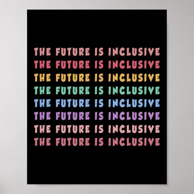 Poster O Futuro É Um Professor Especial De Educação (Frente)