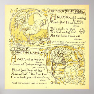 Poster O Galo e a Pérola - O Lobo e a Lamb