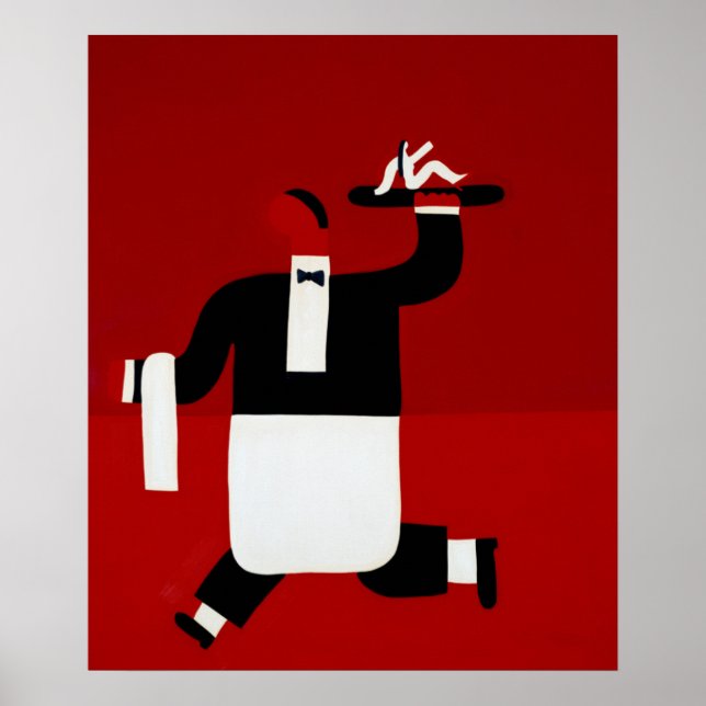 Poster O Garçom 1998 (Frente)