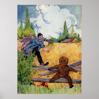 Póster O Garoto Gingerpão Escapa