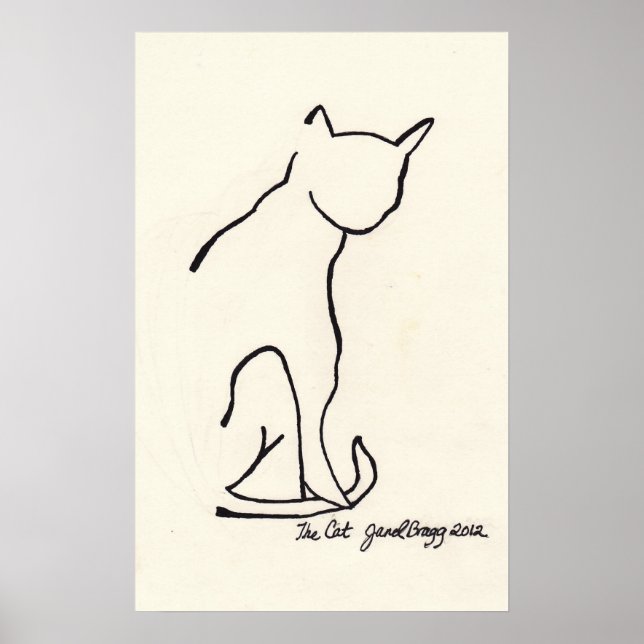 Poster O Gato (Frente)