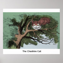 Poster O Gato de Cheshire