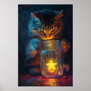 Poster O Gato e a Estrela Um Sonho à Espera de Ser Libert